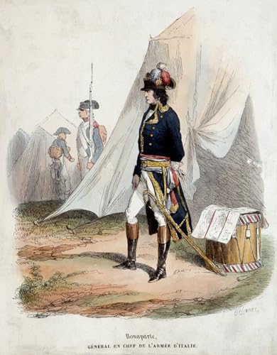 Retrato de Bonaparte en lienzo para revivir la historia en tu hogar
