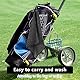 Ymapinc 2 Stück Golf Handtücher Golf Handtuch mit Karabiner Mikrofaser Handtuch 30 × 30cm Absorbierendes Golfhandtuch Zubehör Sporthandtuch für Golfplatz Camping Fitnessstudio Outdoor-Sport