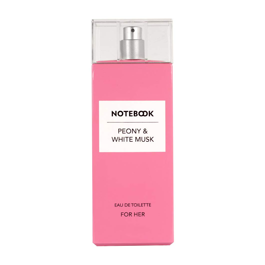 NOTEBOOK, Eau de Toilette für Damen, Pfingstrose und weißer Moschus, Eau de Toilette (EDT), 100 ml Spray