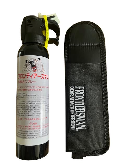 【熊スプレー】 フロンティアーズマン 新品未開封 新品未開封 フロンティアーズマン MAX 熊撃退スプレーのフリマ