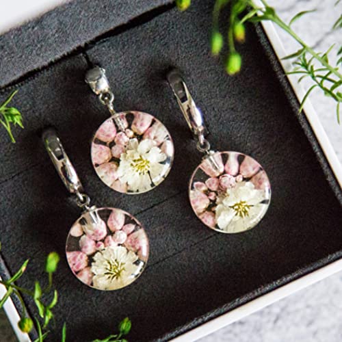 Flores Secas Prensadas Decorativas 2 piezas para DIY miniatura 6