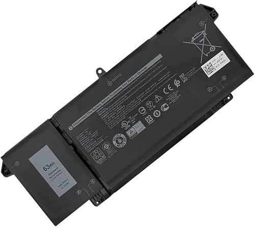 Image of 63Wh 4-Cell 3491mAh 15.2V Laptop Battery Compatible for Dell Latitude 5320 7420 7520 Type: 7FMXV 4M1JN from PART4YOU