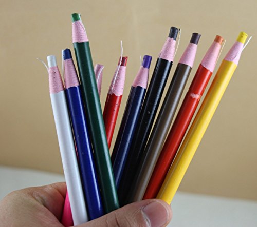 10 COLOR CHINA MARKERS PEEL-OFF GREASE PENCIL