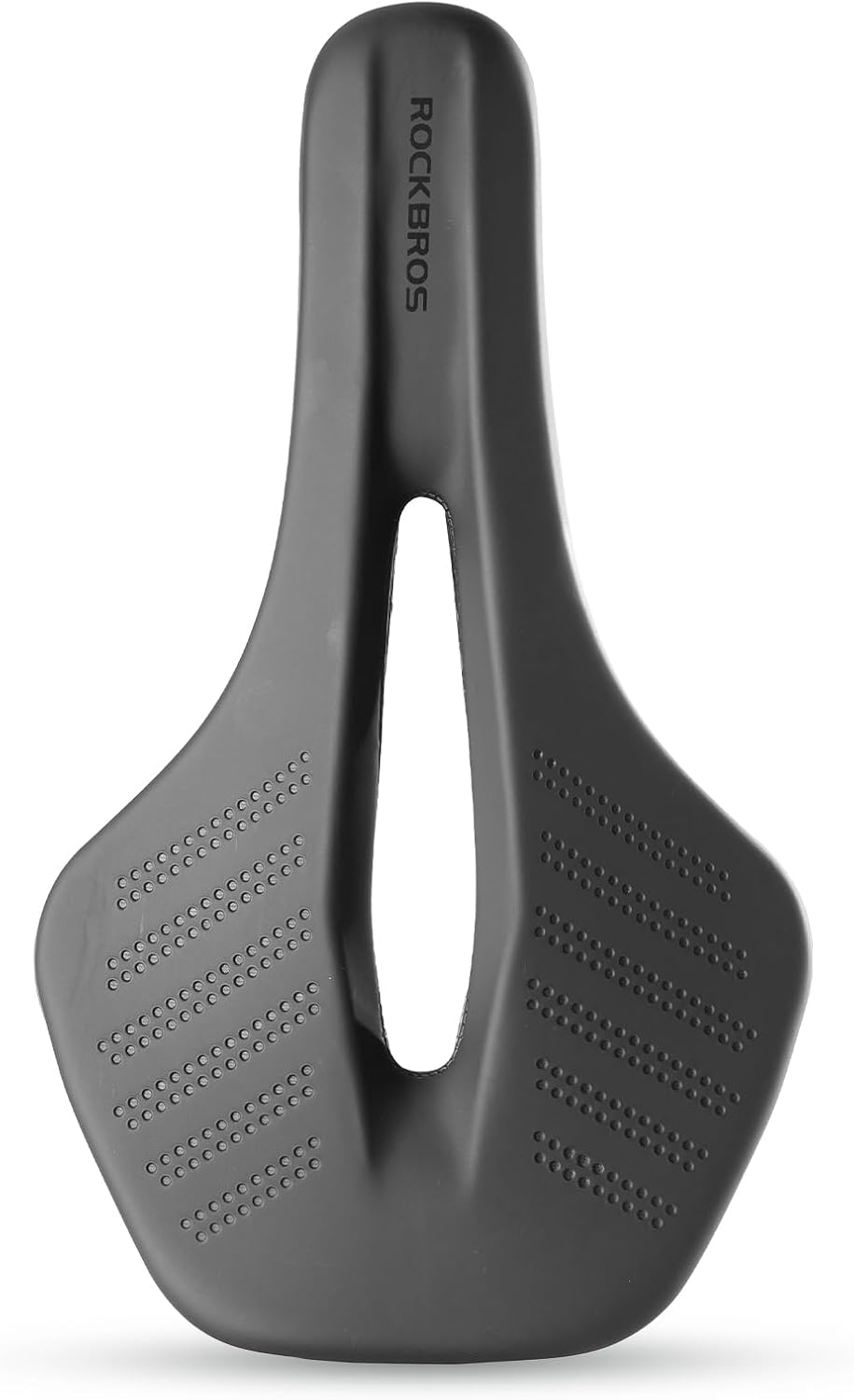 ROCKBROS Bike Seat for Men Women, Waterproof Ergonomic Bicycle Saddle | High-density foam, waterproof PU cover, hollow airflow channel and shock-absorbing steel rails suit road and mountain bikes.
