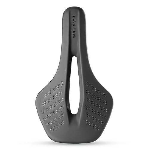 ROCKBROS Bike Seat Bike Saddle for Men & Women, Waterproof Bicycle Seat with Ergonomic Design Comfortable Soft Cushion