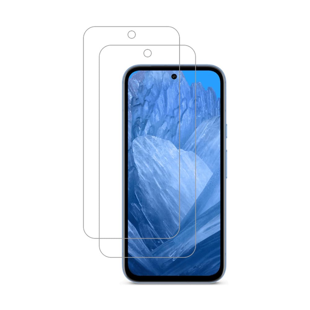 AISELAN Screen Protector for Google Pixel 8a 6.1", 2-Pcs HD Clear Tempered Glass Film for Google Pixel 8a