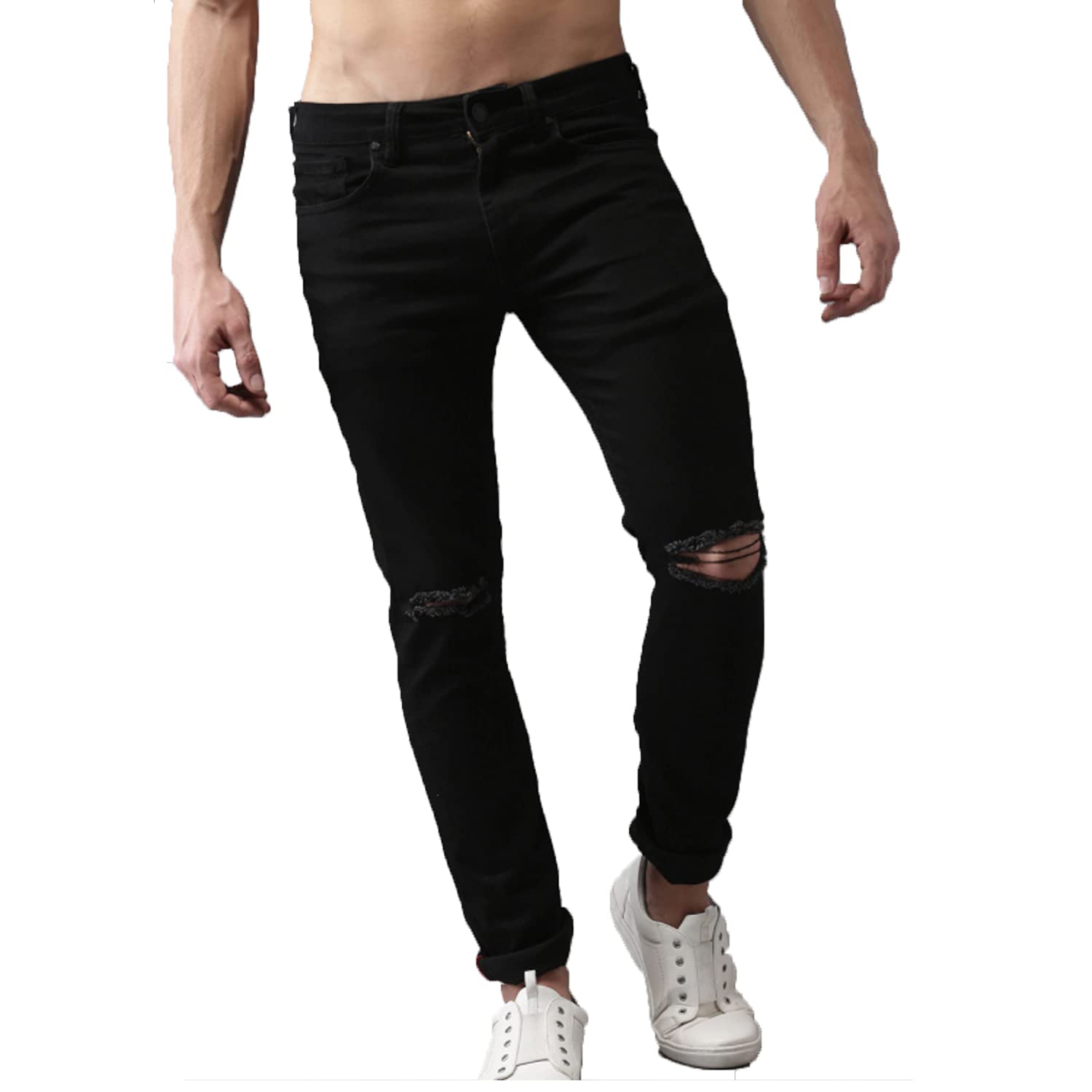 EditLookMen's Slim Fit Denim Jeans