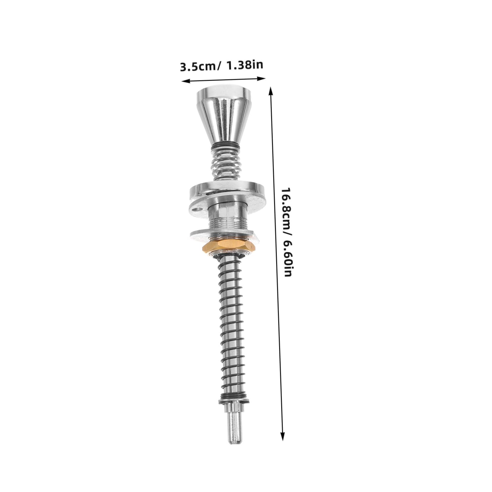 HANABASS Pinball Machine Lever Heavy Duty Spring Rod 6.69In Alloy Control Handle for Smooth Gameplay and Stable Operation Suitable for Home and Commercial Use - Image 2