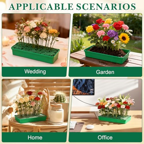 Bandejas de espuma floral que evitan derrames en decoración de eventos 5