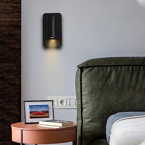 Mini luz de pared de dormitorio LED que elimina la fatiga visual al leer en pareja 4