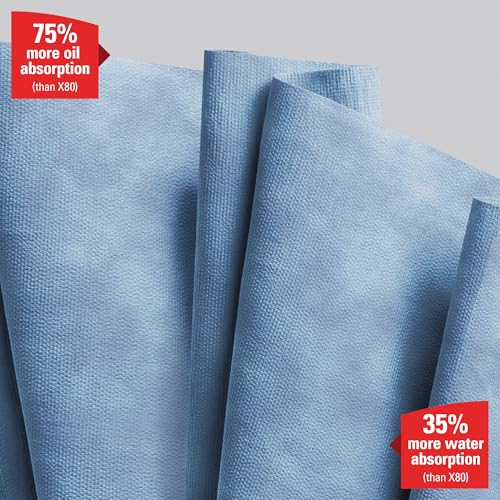 Image of WypAll PowerClean X90 Ultra Duty Cloths, Jumbo Roll, 450 Towels (12889)