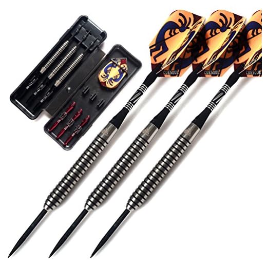 CUESOUL Dardos de ponta de aço de tungstênio - barris precisos 18 19 21 24 gramas, 25 Grams