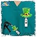 St. Patty's Day Hat Shaker Badge Reel – Handmade Leprechaun Hat ID Holder, Made to Order St Patrick's Day Badge Clip, Retractable Badge Reel for Nurses, Teachers & Medical Staff