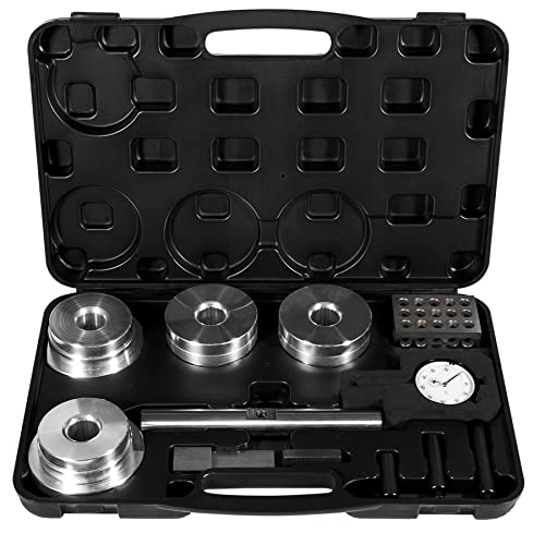 V-SEK 11001 Differential Pinion Depth Checker Kit Gauge Tool Compatible with Ford 7.5 8 8.8 9 GM 10-14 Bolts Compatible with Chrysler Dana 30-80 and Most Differentials