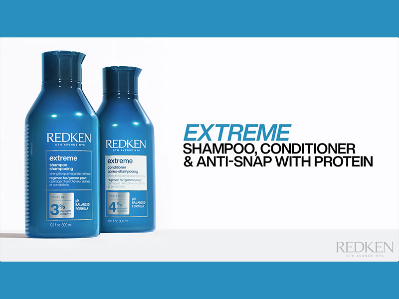 Redken Extreme Anti-Snap Anti-Breakage Leave-In Treatment For Distressed Hair - Fortifies & Helps Reduce Breakage, Infused With Proteins