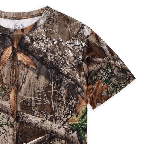 Bell Rangers Realtree Camouflage Short Sleeve Shirt For Men And Women Hunting Camo Crewneck Tee thumb #2