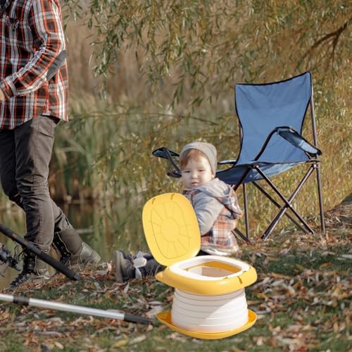 Pot pliable pour enfants réutilisable et siège de formation compact intérieur - 5
