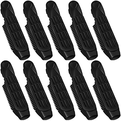 10 Pieces Volumizing Hair Root Clip Roller Wave Fluffy Hair Curler Clip Naturally Fluffy Curly Hair Styling Tool Rollers for Women Girls (Black)