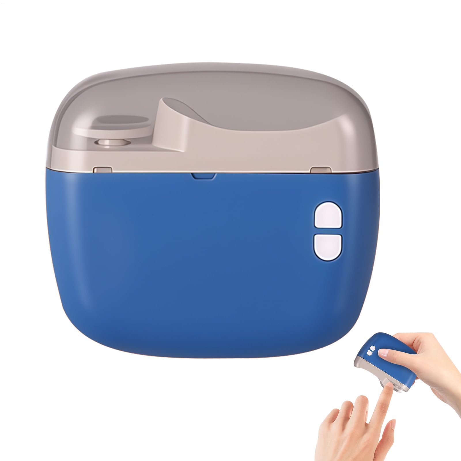 Turde Uaila Elektrischer Nagelknipser, tragbar, USB, wiederaufladbar, für den Merdestal Home Travel Salon, Camping, Kinder, Erwachsene, Senioren, Turde Uaila
