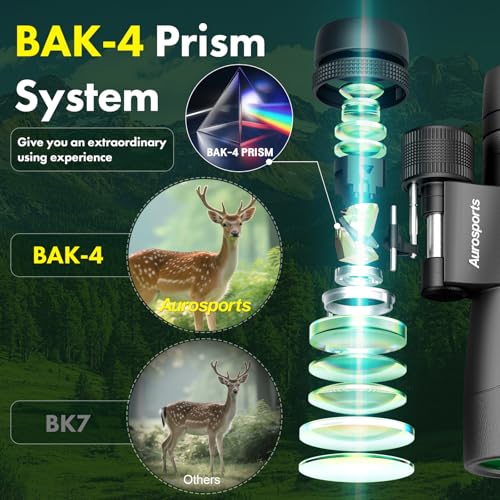 Binoculares Waterproof 15x52 para adultos caza miniatura 3