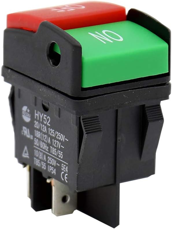 Buy KEDU HY52 4Pins On Off Push Button Switch for Household Electrical