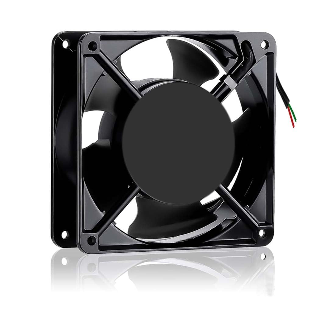 TAQA High Speed Exhaust Fan | 100% Copper Wound | 2100 RPM | 220-240V AC | Ventilation Fan for Bathroom, Kitchen, Toilet, UPS, Inverter, Fridge, Panels | 1 -Year Warranty (Black, 4 Inch Exhaust Fan)-image-5