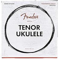 Fender California Coast clear nylon strings deliver warmth, clarity and well-balanced projection for your concert ukulele. These U.S.-made strings offer a smooth, comfortable playing feel and are optimized for stable tuning. For tenor-sized ukuleles ...