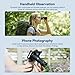 APEXEL 2-in-1 iPhone Telephoto Lens & 150mm Macro Lens for iPhone | 6X Telephoto and Macro Lens Kit with Universal Clip | Compatible with iPhone 16/15/14/13 Pro/Max, Samsung and Android Smartphones