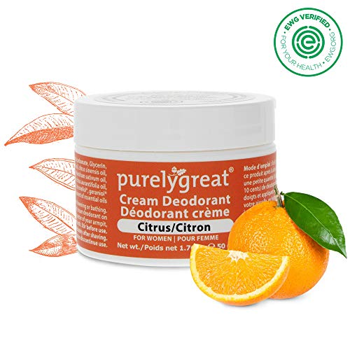 Women's All Natural Deodorant | Aluminum Free Deodorizer | Long Lasting Deodorant Cream