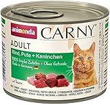 Animonda Katzenfutter Carny Adult Mix2 aus 4 Varietäten - 6