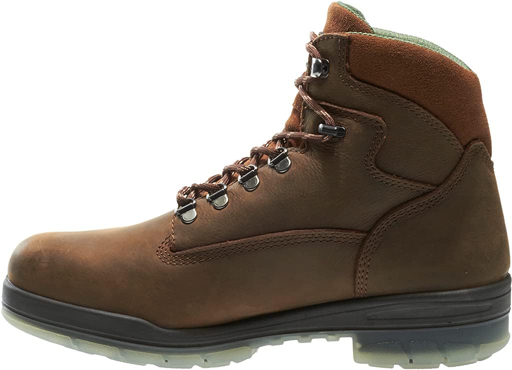 Wolverine I-90 DuraShocks Waterproof Insulated Steel Toe 6" Work Boot Men Brown | Featured Image