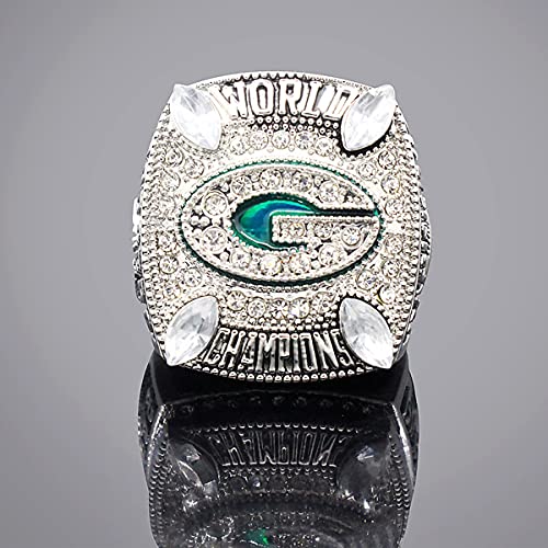 2010 Super'Bowl Championship ring met houten kist Aaron'Rodgers #12 Green'Bay Replica officiële versie Champions ring… - Image 6