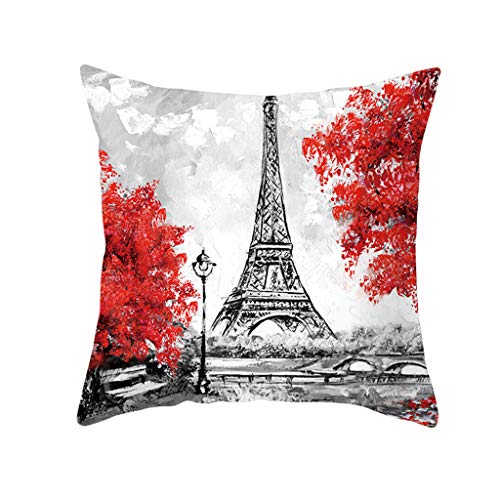 RoMantic Housses d'oreiller Décoratif Carré Taie d'oreiller Doux Housse de Coussin pour Canapé Chambre Voiture 45 cm * 45 cm Saint-Valentin Cadeau