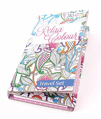 Colour TherapyAssorted Design Travel Colouring Set