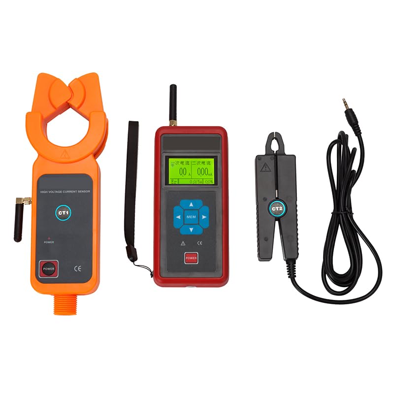 Wireless High Voltage Transformation Ratio Meter for H/L Voltage Current Transducer Transformer Primary and Secondary Circuit Current Polarity and Phase Adjustment Measurement