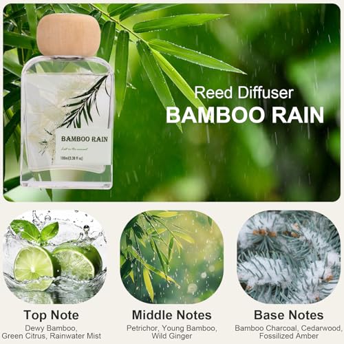 Bamboo Reed Diffuser, 3.34 Fl Oz - Image 3