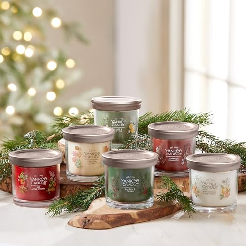 Yankee Candle Variety Pack 6 Premium Soy Wax Blended Scented Candles 4.3 oz Each