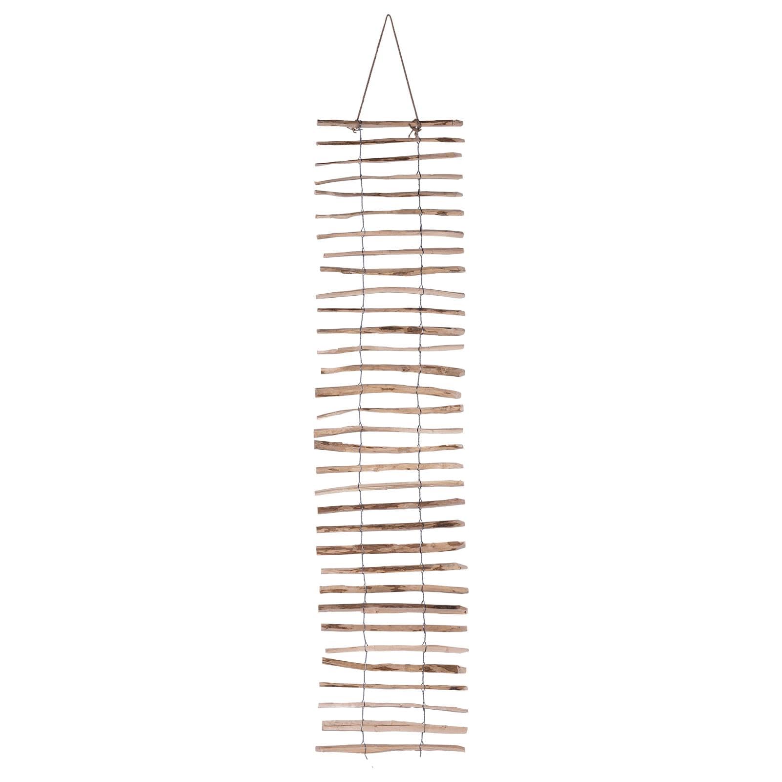 BooGardi Rankhilfe Haselnuss mit Draht · 2 Größen zur Wahl · 50x200 cm Abstand 3-5cm · Rankgitter Sichtschutz · Wandspalier ideal für Balkon, Garten und Terrasse · Kletterhilfe