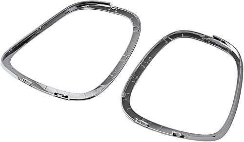 Miniatura 6 de Par de faros delanteros y traseros cromados izquierdo derecho + anillos de ajuste de luz trasera, bisel compatible con BMW Mini Cooper F55 F56 F57