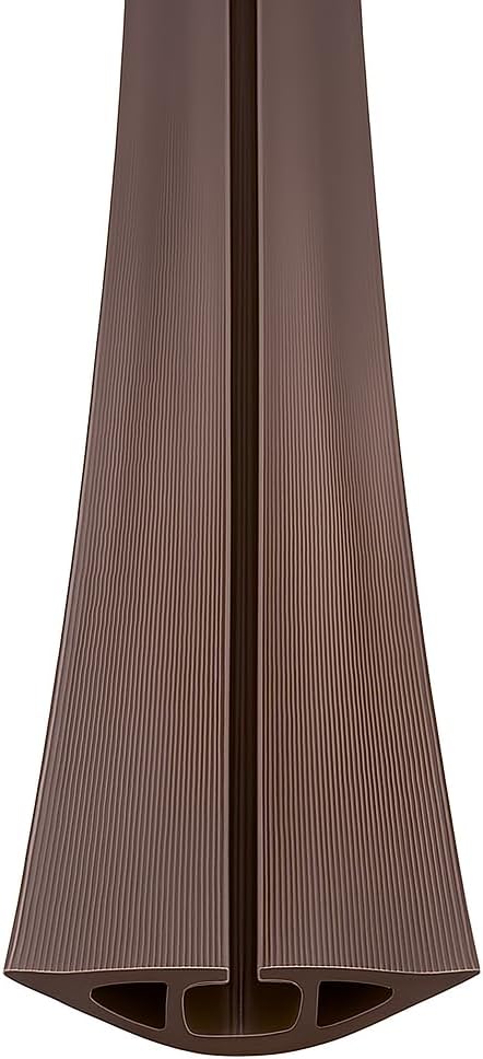 Electriduct D-2 Rubber Duct Cord Cover - 10 Feet Brown Floor Cable Protector