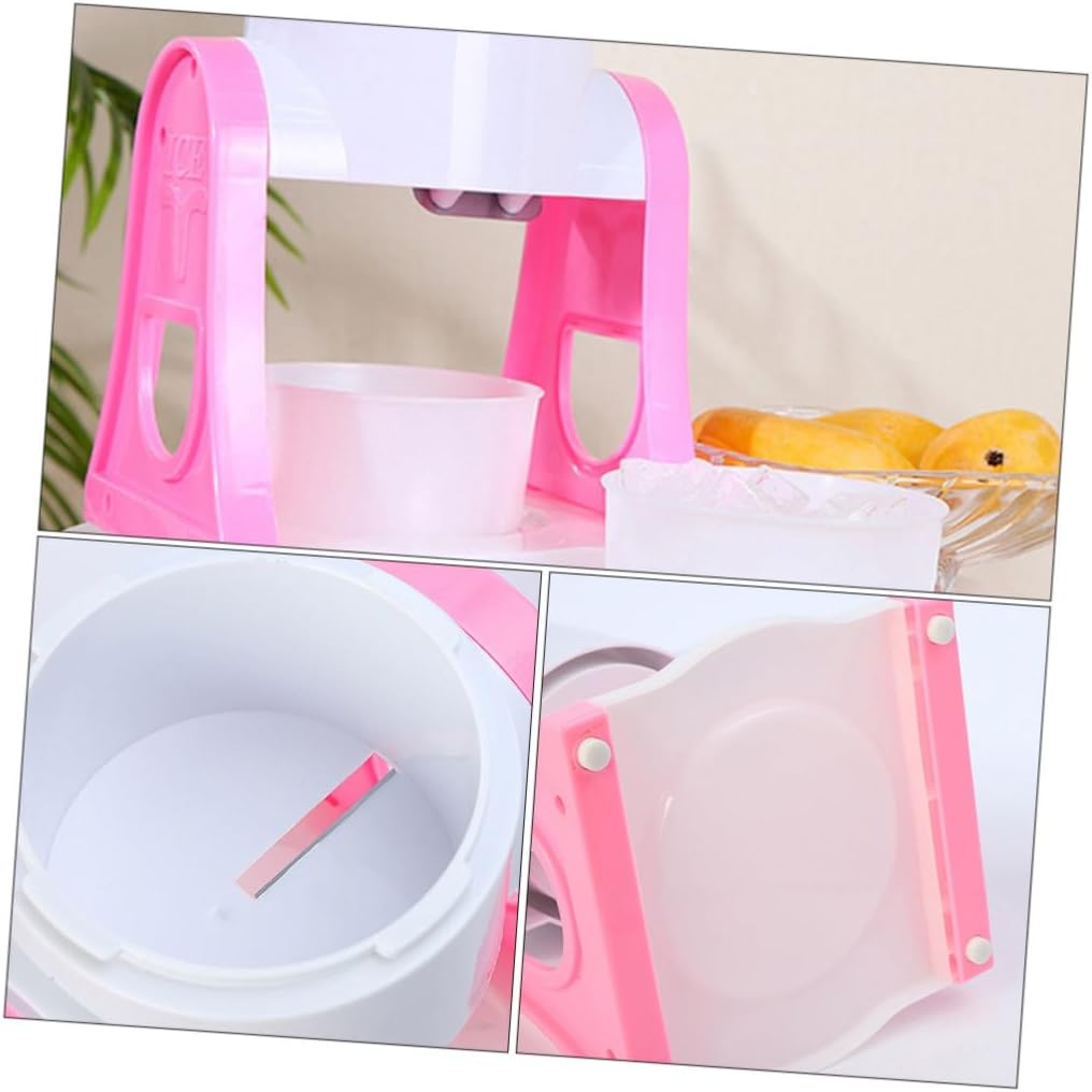 DOITOOL 1Pc Manual Ice Crusher Hand Operated Ice Chipper for Home Use Compact and Efficient Ice Crushing Tool for Smoothies Slushies and Summer Desserts Durable and Easy to Clean