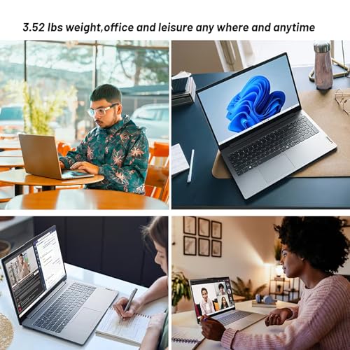 Image of Lenovo Ideapad 1i 15.6 inch Touch Laptop, Intel Core i3-1215U, 15.6'' FHD Touchscreen Display, 8GB RAM, 256GB SSD, Intel UHD Graphics,Wi-Fi, HDMI, Windows 11 Home, Cloud Gray (Renewed)