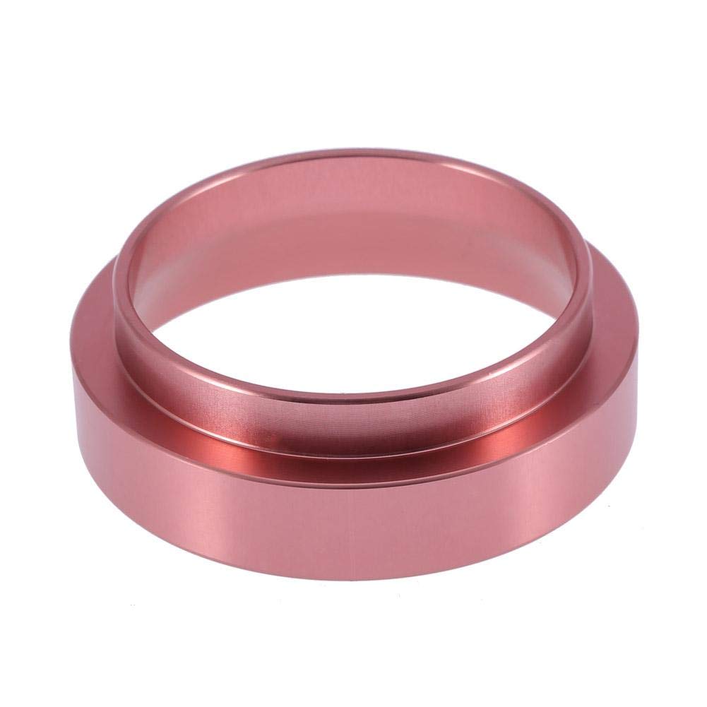 Fdit Espresso Dosing Funnel Aluminum Coffee Dosing Replacement-for 58mm Portafilters ((Red))