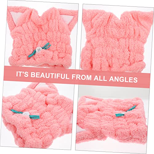 FOMIYES 3 Pçs Touca De Cabelo Seco Toalhas De Spa Toalha De Banho De Microfibra Toalha De Secagem De