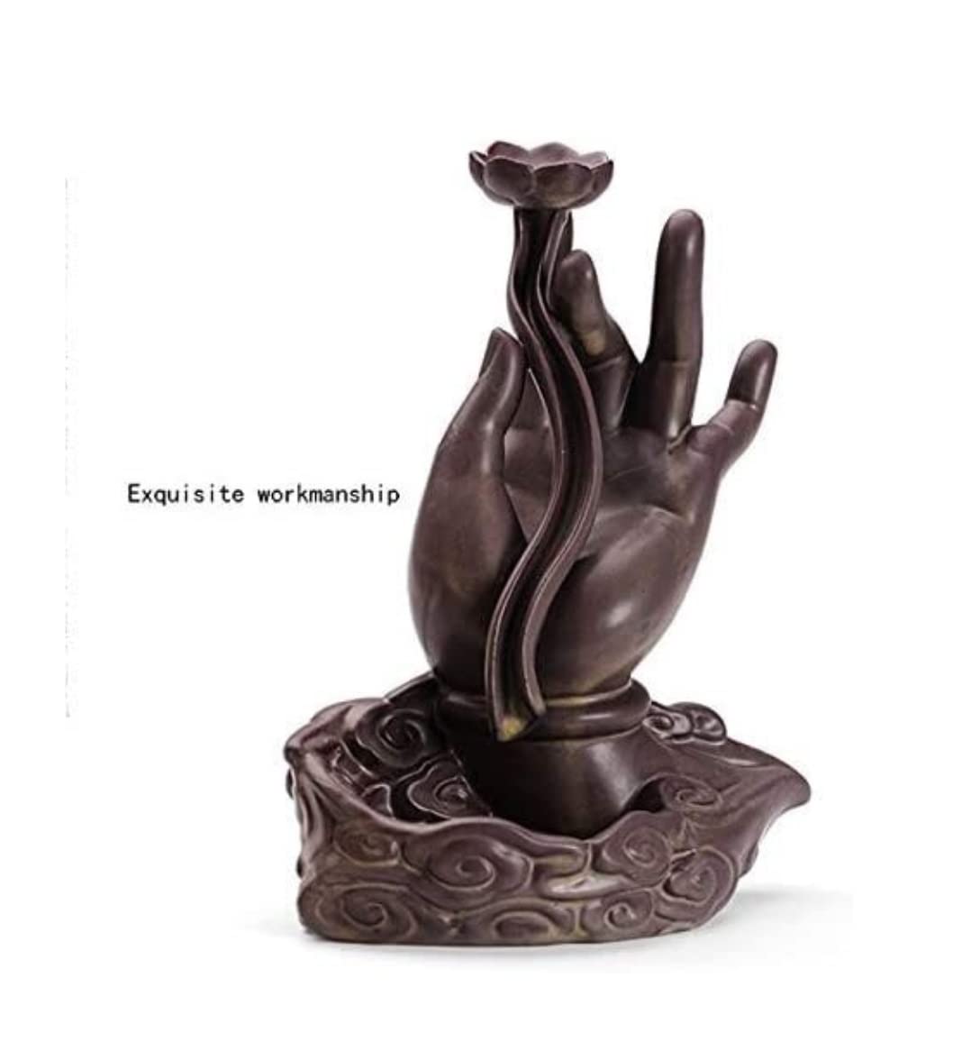 Räuchergefäß Yoga Creative Reflux Weihrauchbrenner Viewing Flow Sandelholz Weihrauchbrenner Keramik Weihrauchbrenner Teezeremonie Dekoration Aromatherapie