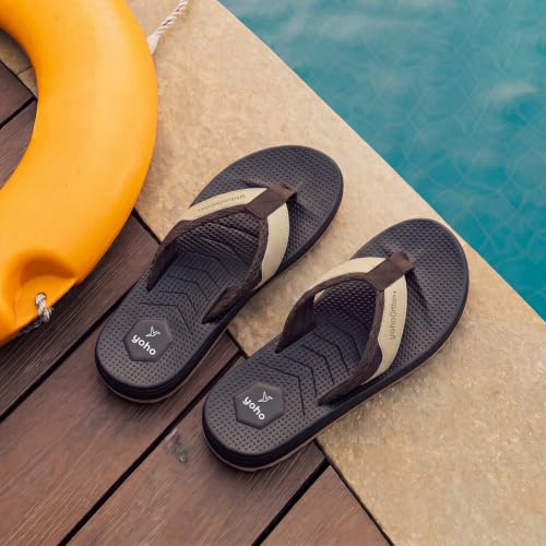 Image of YOHO Bubbles Men Ortho slippers | Soft comfortable and stylish flip flop slippers for Men in exciting colors |Lightweight | Anti Skid | Daily Use Chappal