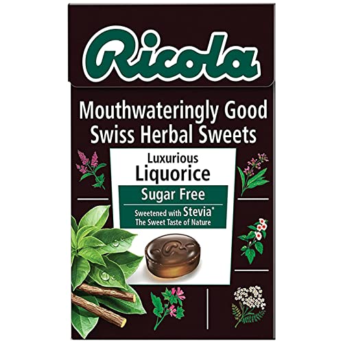 Image of Ricola Sugar Free Liquorice Drops, 45 g