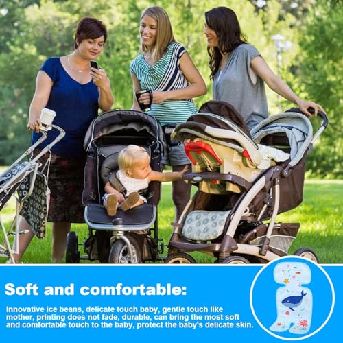 Kühlmatte für Kinderwagen, atmungsaktiv, hält Kleinkinder kühl, Kühleinlagen für Kinderwagen, Autositze, Hochstuhl