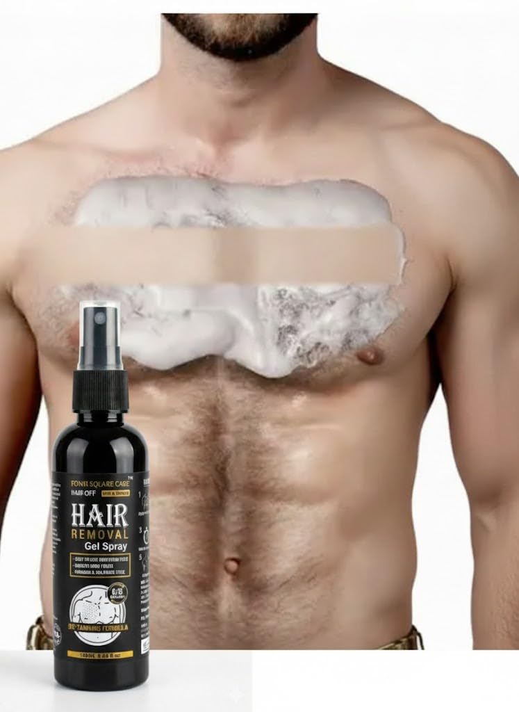 Get smooth, glowing skin in minutes! This gentle Hair Removal Gel Spray removes unwanted hair without pain or irritation.