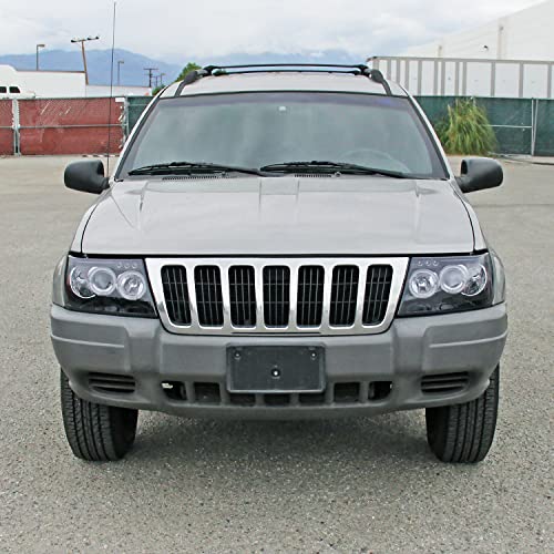 SPEC-D Dual Halo Projector Headlights for 1999-2004 Jeep Grand Cherokee - Image 3
